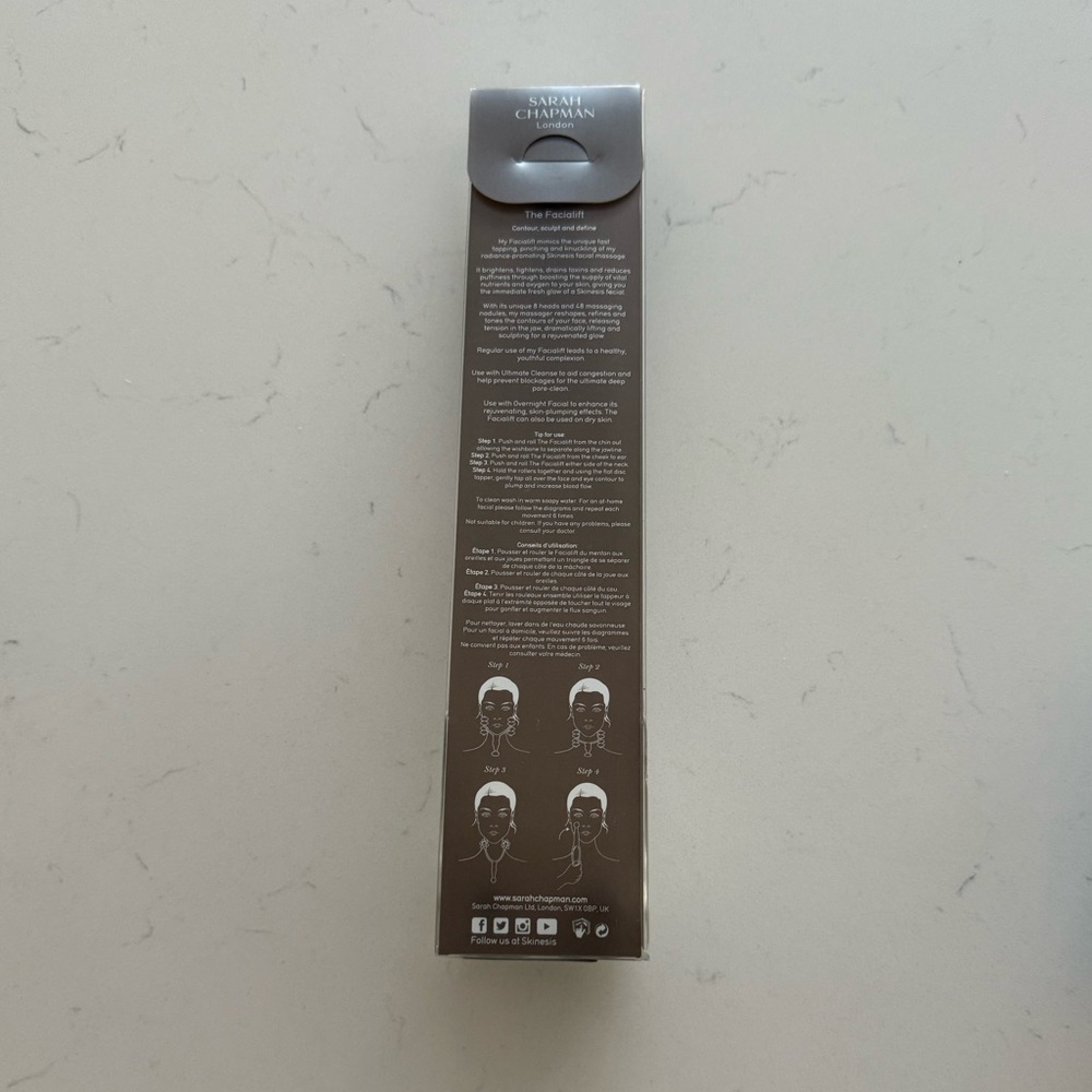 Sarah Chapman London Skinesis‎ The Facelift Facial Massager Tool - New in Box - Picture 6 of 7